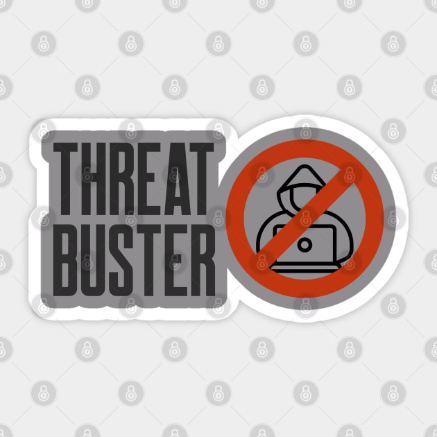 Cybersecurity Threat Buster Icon Sticker by FSEstyle